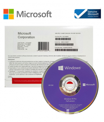 Windows 10 Genuine OEM License.